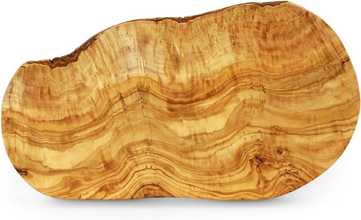 Olijfhouten Kaasplank en Serveerplank Groot (41x20 cm)