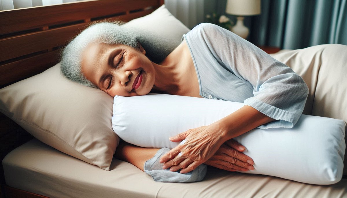 Guling.nl Gulings – Medium:~70xØ~15-20cm. - Stevig – 500gr. Prosoft™ – Ergonomisch-Orthopedisch Comfortabel Nek, Heup, Been of Knie. Met gratis overtrek/hoes. Afstelbaar middels (bijvul-) rits | Zorgt voor goede ondersteuning | Vermindert nekklachten