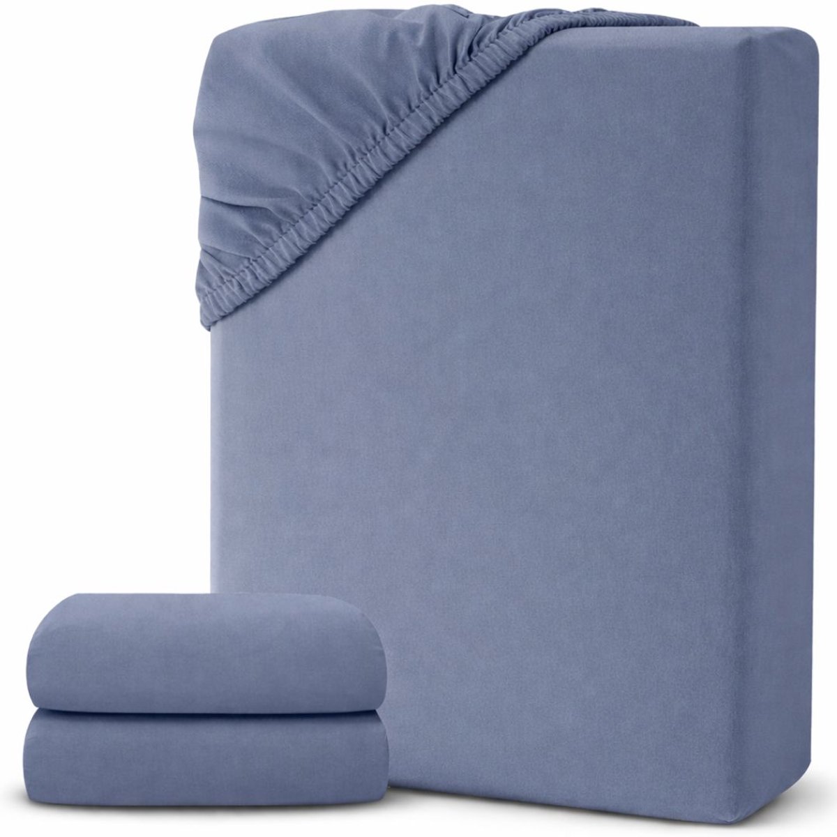 White-Label® Matrasovertrek 160x200 - Dekbedovertrek - Hoeslaken - Matrasbeschermer - Extra Zacht