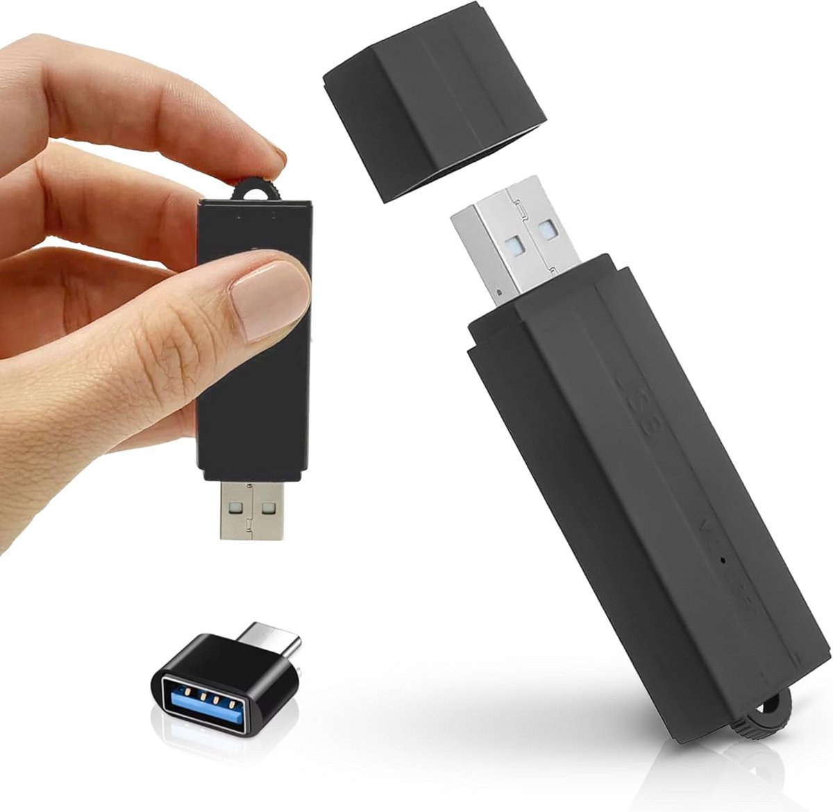 Mini USB Dictafoon met Spraakopname en 288 Uur Opslag