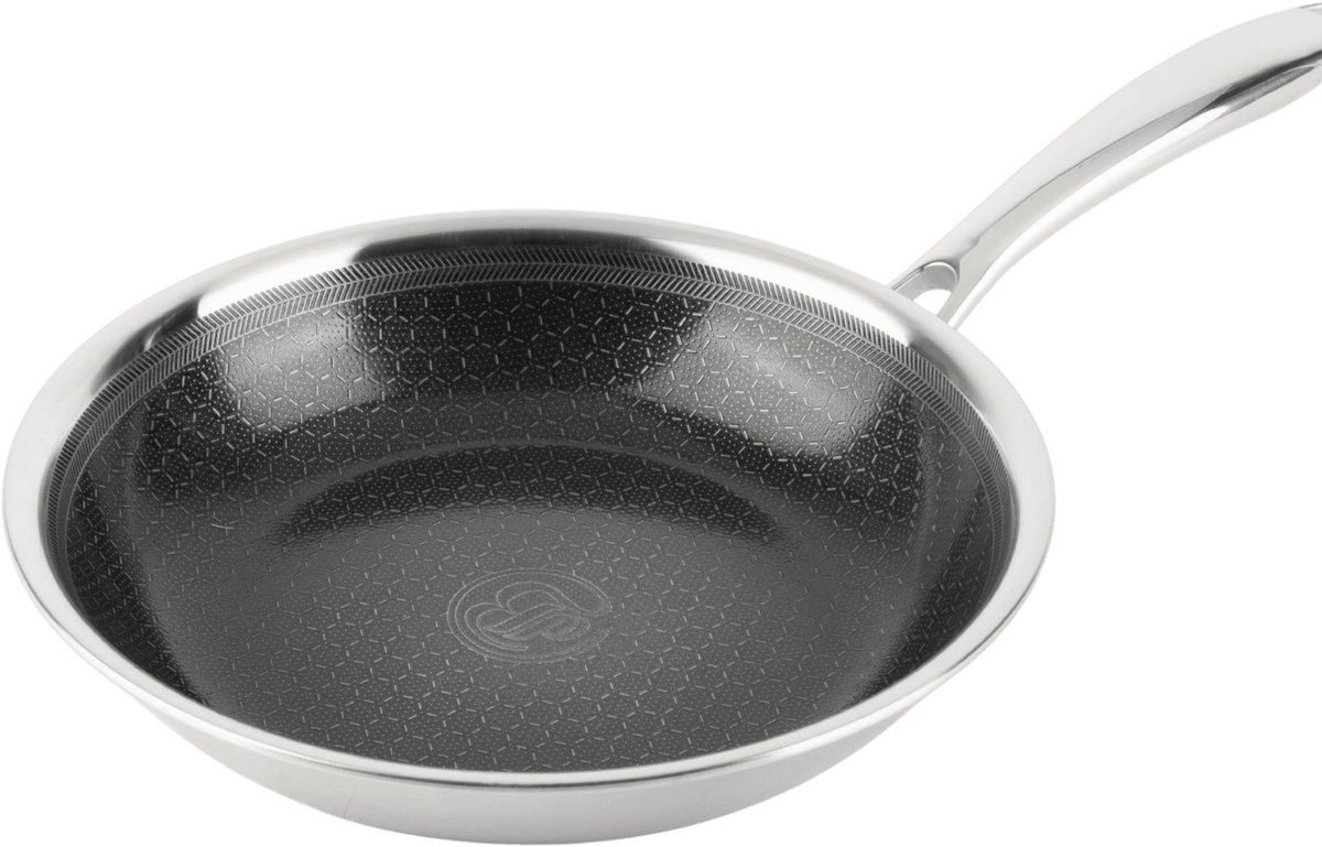 Herman den Blijker - Hybride koekenpan Ø 20 cm - 100% PFAS-vrij - Krasvrije Keramische antiaanbaklaag - Geschikt voor inductie, oven en alle andere warmtebronnen - Vaatwasserbestendig