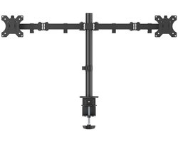ACT Monitor arm 2 schermen 34 inch – Monitor arm draaibaar, kantelbaar, zwenkbaar - AC8302