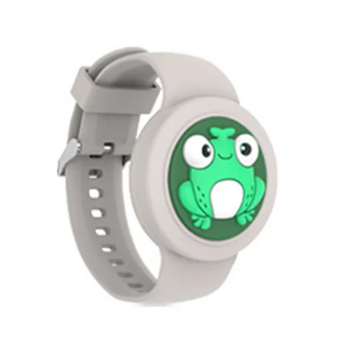 Happy Frog Waterdichte AirTag Armband voor Kinderen - Geschikt voor Apple AirTag - Verstelbare Siliconen Band - Veilig Comfortabel.