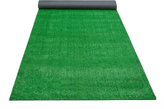 Tapiso Tapis de Gazon Natural Kunstgras Vert pour Jardin Balcon Terrasse Véranda Hauteur 6 mm Taille-400x500