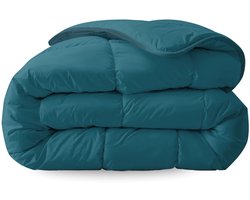 Zelesta® Everyday Uni Nachtblauw 140x200cm - Dekbed zonder overtrek - 30 dagen proefslapen - Wasbaar hoesloos dekbed - Bedrukt dekbed - All year zomerdekbed & winterdekbed