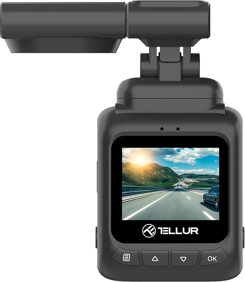 Dashcam FullHD 1080P met GPS, G-Sensor en Parkeermonitor
