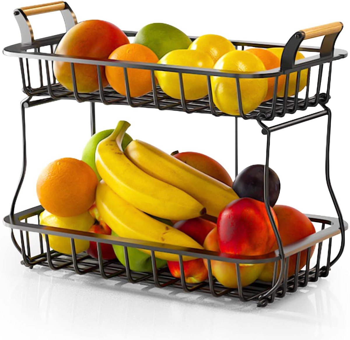 Fruitschaal Etagere - Fruitmand .. Laags - Aanrechtmand