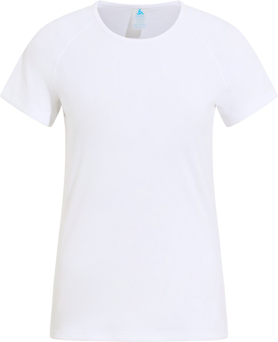Odlo Active Light base layer shirt met ronde hals en korte mouwen - Vrouwen - Wit - XS