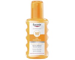 Eucerin Oil Control Dry Touch - Transparant Sun Spray - SPF 50+ - 200 ml
