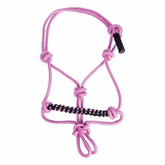 Corde au cou pour cheval QHP - fuchsia - Cob