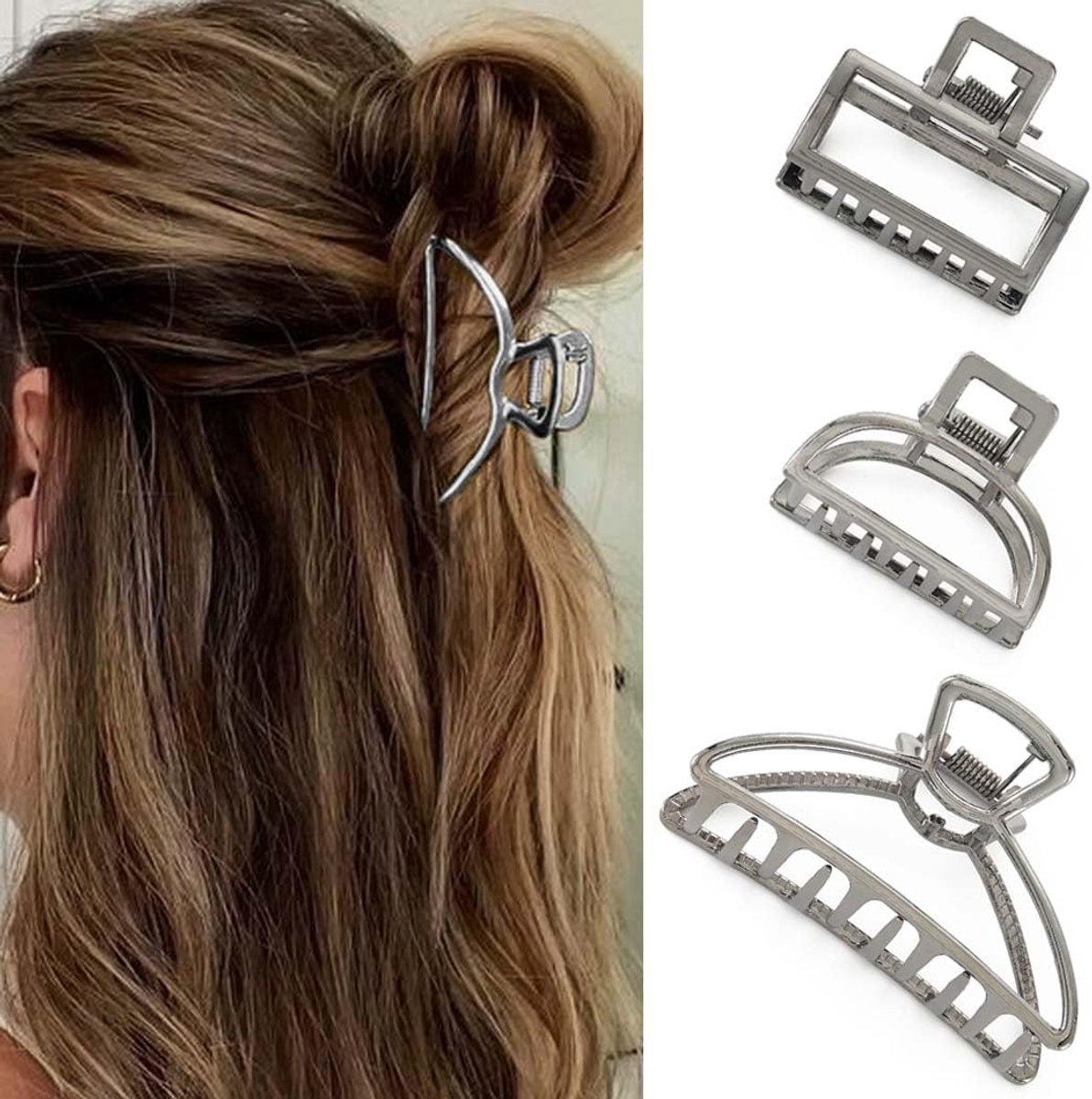 Mini Haarclpjes Metaal Goudkleurig voor Dames - Sterke & Stijlvolle Haarklem