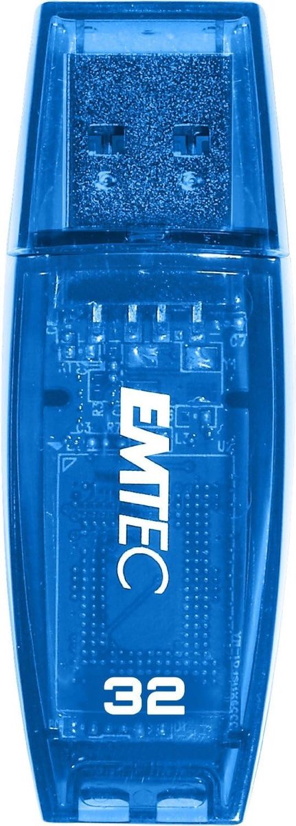 USB-stick 32GB Blauw Kleurrijk Ontwerp USB 2.0 voor Computer en Laptop