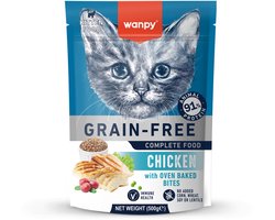 Wanpy - Kitten - Droogvoer - Kip - Gezond gewicht - 500 gram - Graanvrij