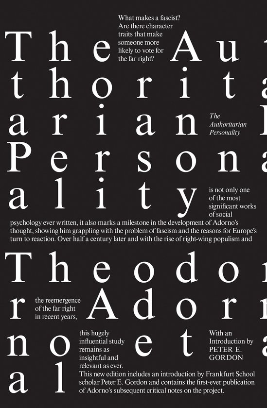 The Authoritarian Personality - cover