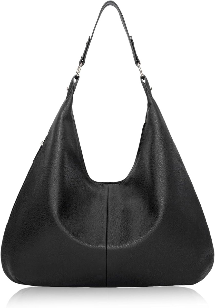 Grote Trendy Hobo Tas voor Dames - Comfortabele Schoudertas en Crossbody Portemonnee