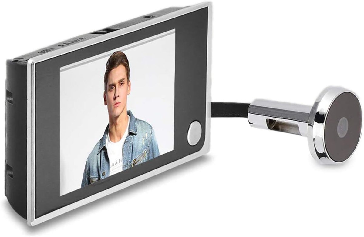 Digitale Deurspion met HD Camera en 3,5 inch LCD Scherm - 120° Zicht