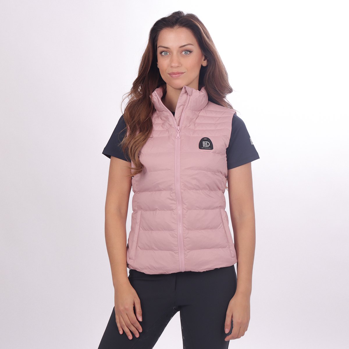 Britt Equestrian Bodywarmer Britt Equestrian Ss26 Lichtroze - XXS