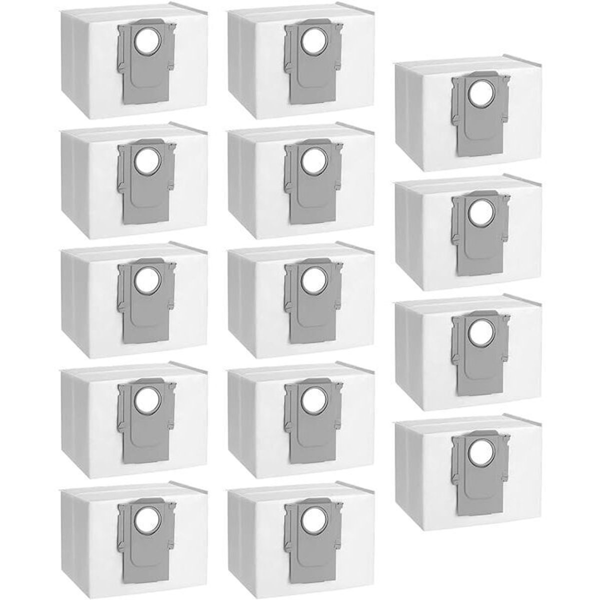 Verpakking Geschikt voor 14 stofzakken Geschikt voor Roborock S8+/ S8 Pro Ultra/ S7 MaxV Ultra/ S7 Pro Ultra/ Q7+/ Q7 Max+/ Q8 Max+/ Q5 Pro+/ T8 stofzuiger