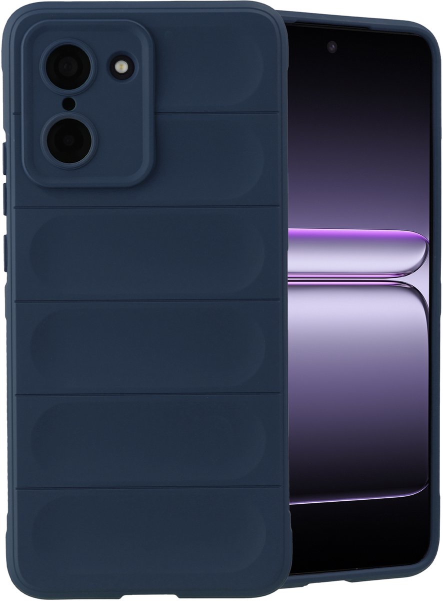 imoshion Hoesje - Geschikt voor OnePlus Nord CE5 - EasyGrip Backcover - Donkerblauw