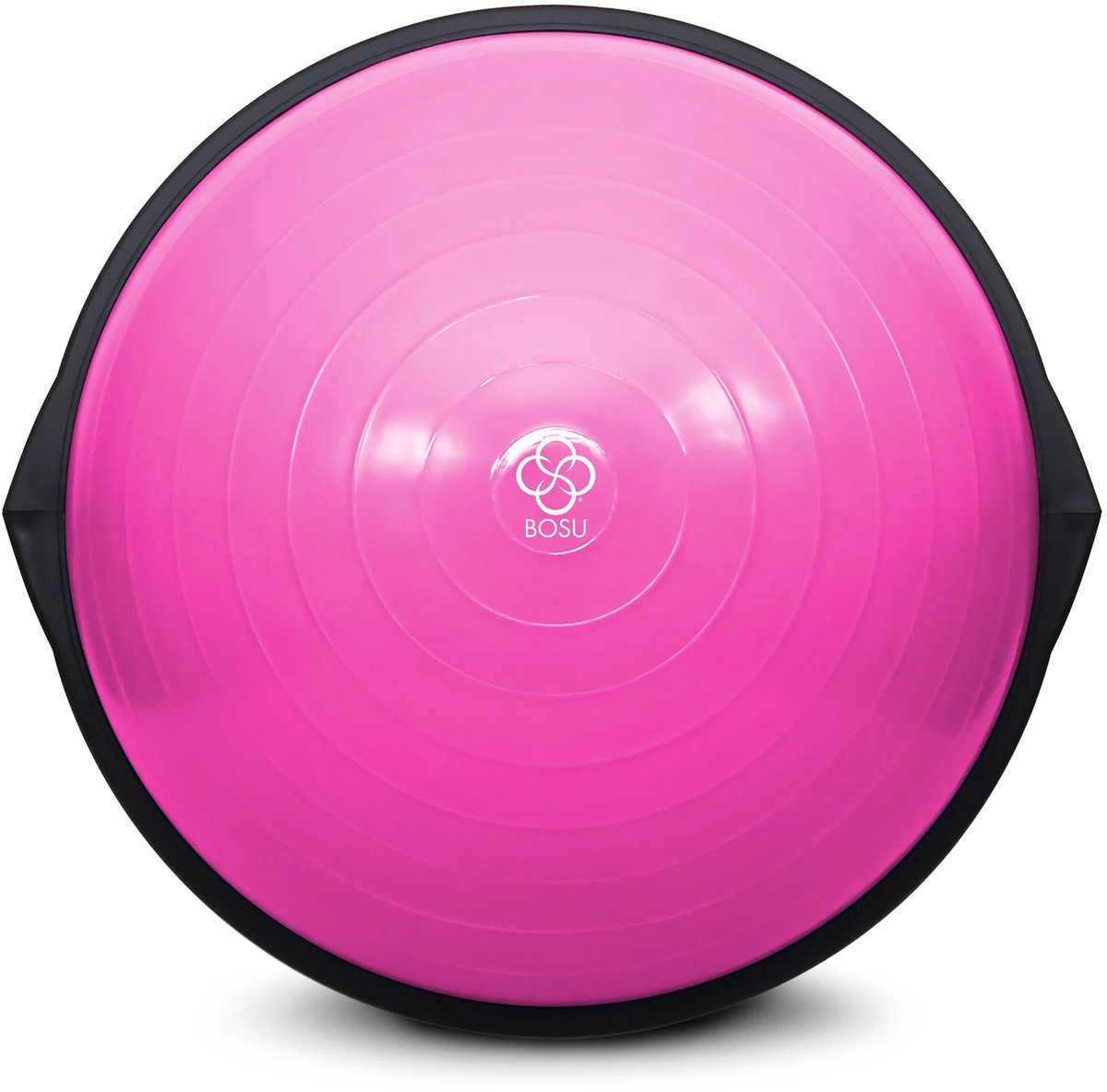 Bosu Bal Home - Complete Balanstrainer voor Thuis met Gratis Workout App - 135kg Belastbaar - Eenvoudig & Effectief - Ø65 cm - Roze