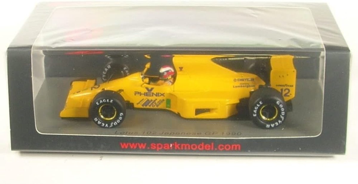 Modelauto 1:43 Lotus Formule 1 Raceauto - GP Japan 1990