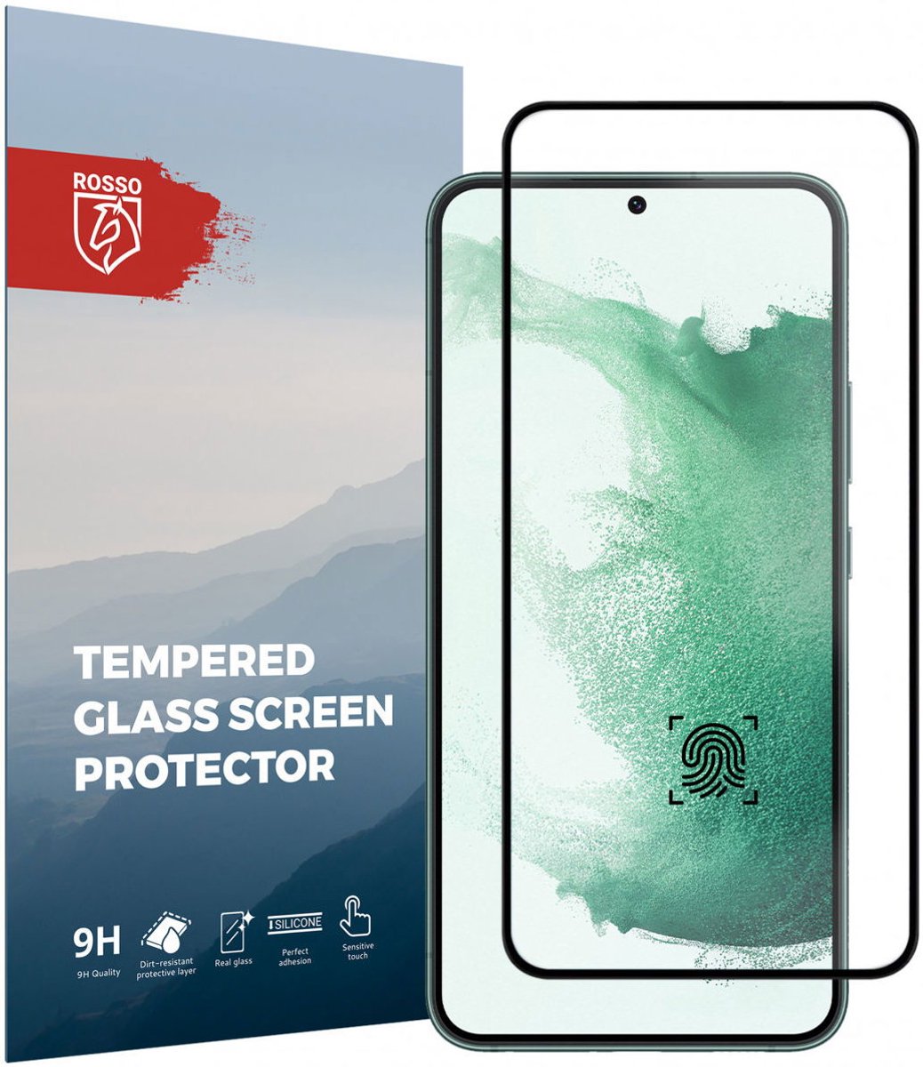 Rosso 9H Tempered Glass Screen Protector Geschikt voor Samsung Galaxy S22 Plus