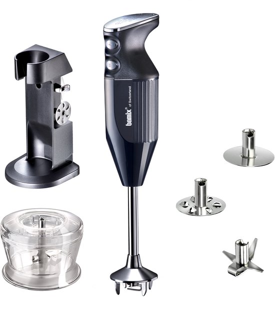 Bamix Staafmixer Set DeLuxe - 200 W - Zwart