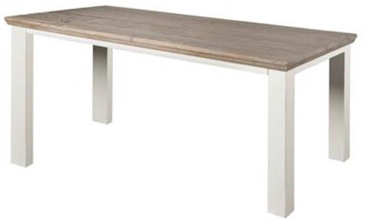 Tower Living Fleur eettafel - 240 cm vierkant - wit