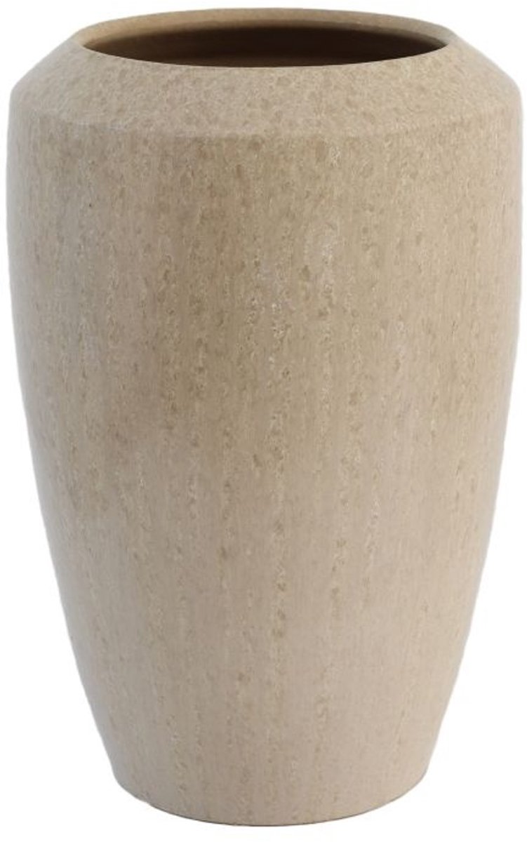 HS Potterie Marseille vaas Beige 29 x 50 crème