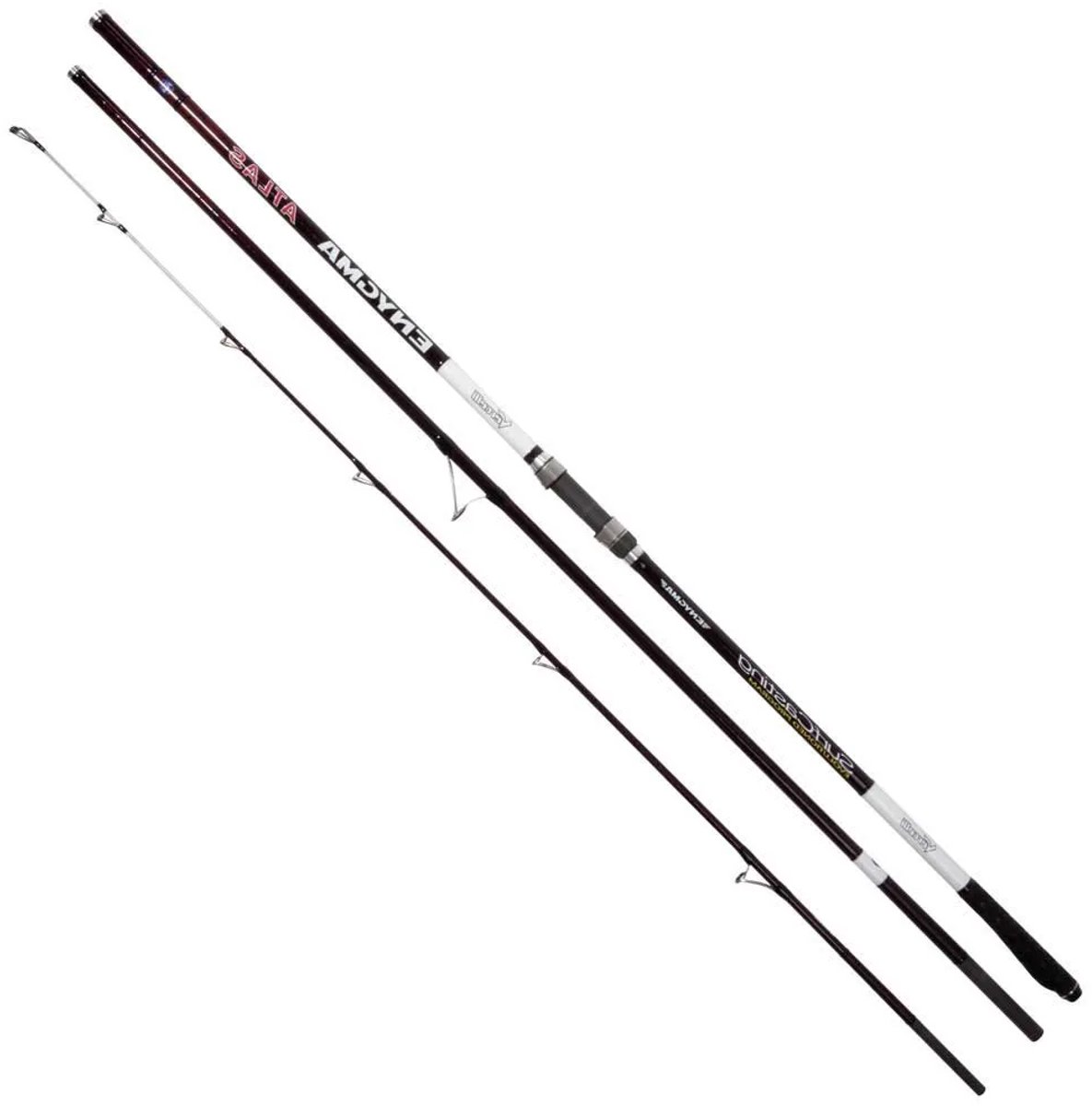 Vercelli Enygma Atlas Surfcasting Hengel Zwart 4.20 m / 100-300 g