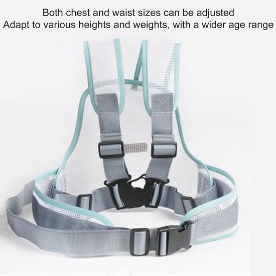 Motorcycle Safety Belt for Kids,Adjustable Motorcycle Harness for Kids,Kids Motorcycle Seat Belt,Fall Arrest Arrest,Suitable for Electric Vehicles,Bikes,Motorcycles van Ansellmo — afbeelding 2