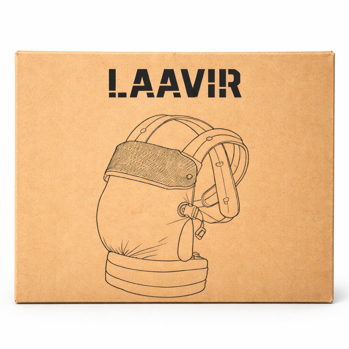 Laavir® Baby Draagzak Corduroy - Comfortabele Buikdrager met Verstelbare Band - Voor 0 tot 36 Maanden - Zacht & Ademend - Zwart – foto 8