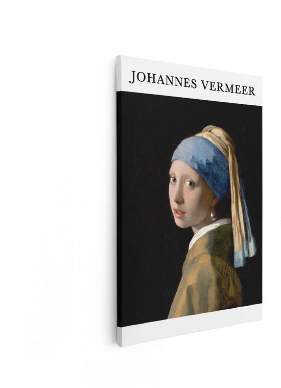artaza-canvas-schilderij-meisje-met-de-parel-van-johannes-vermeer