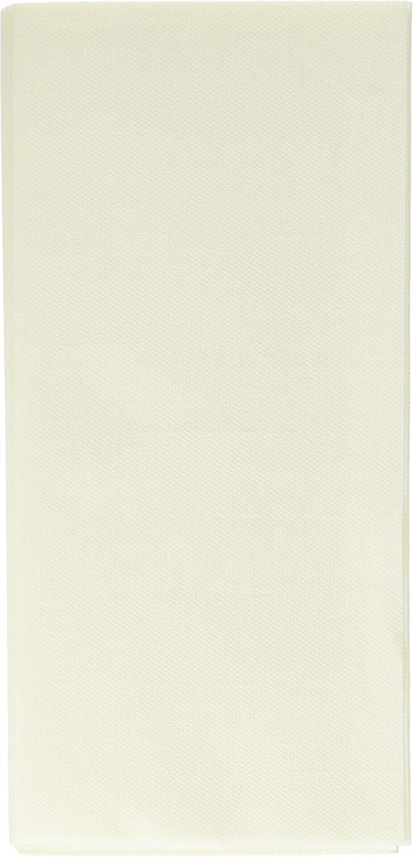 Airlaid Servetten 50 Stuks 39x40 cm 1/8 Vouw Champagne