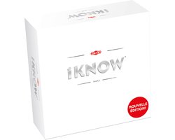 Tactic iKNOW – Jeu de société – Jeu quiz – Jeu de connaissances – 1.600 questions – 4.800 indices – 2 à 6 joueurs – À partir de 15 ans – Édition française !