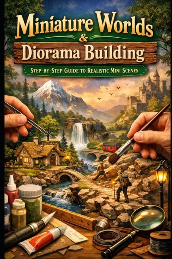 Miniature Worlds & Diorama Building - cover