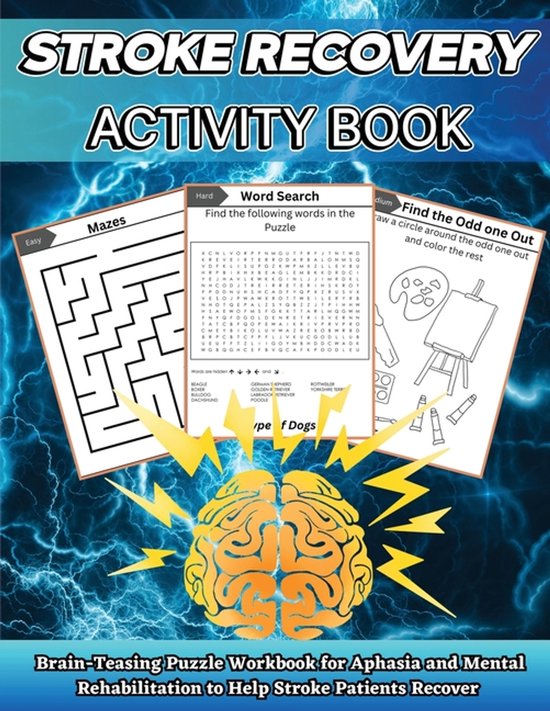 Stroke Recovery Activity Book - cover