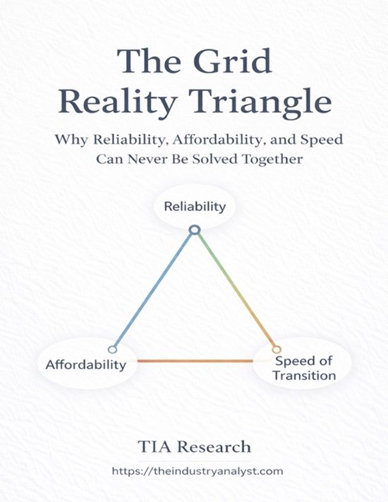 Source Reliability Triangle The Grid Reality Triangle: Why Reliability, Affordability, and Speed ...