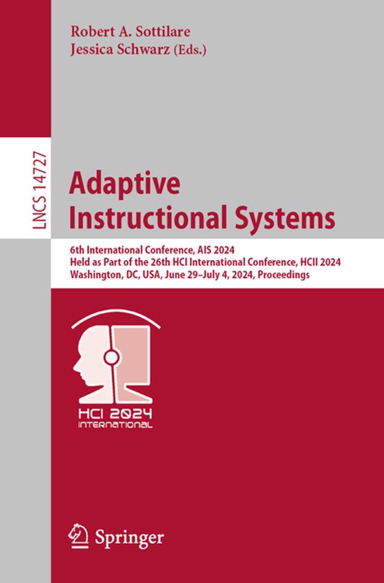 Lecture Notes in Computer Science14727- Adaptive Instruction ... - cover