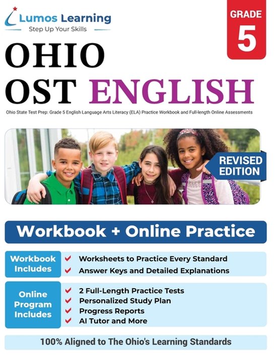 Ost by Lumos Learning- Ohio State Test Prep - cover