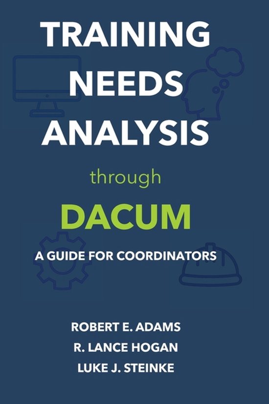 Training Needs Analysis through DACUM - cover