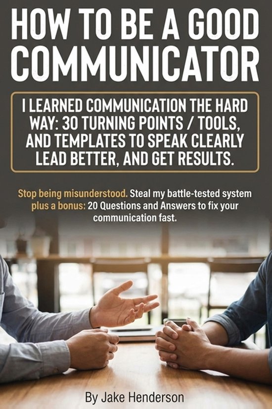 How to Be a Good Communicator - cover