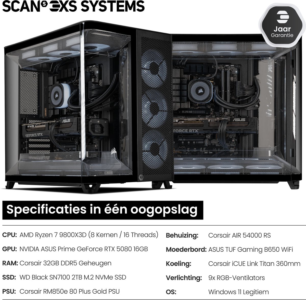 Scan 3XS Systems AIRO - Powered by ASUS - Stage 1 - afbeelding 3