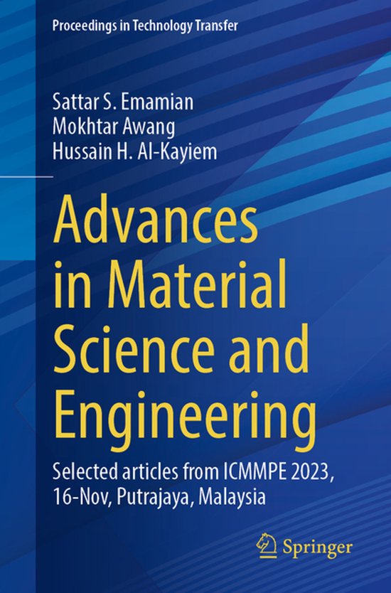 Proceedings in Technology Transfer- Advances in Material Sci ... - cover