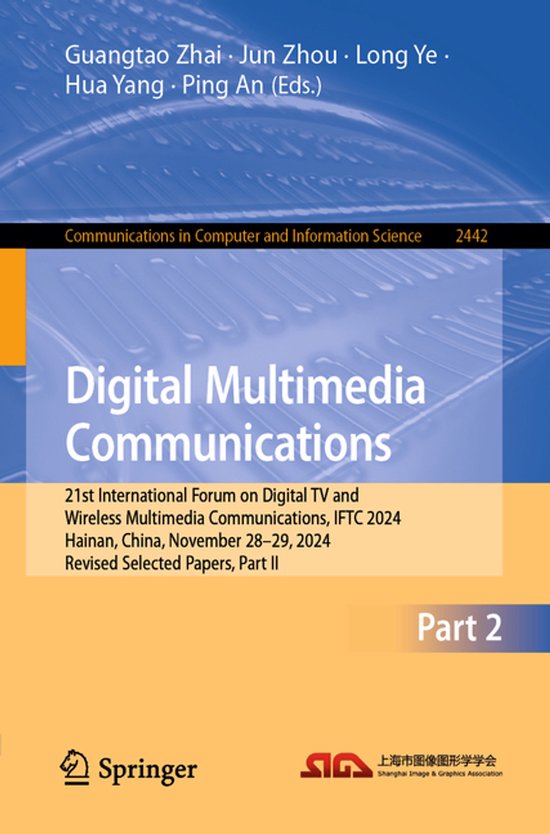 Communications in Computer and Information Science2442- Digi ... - cover