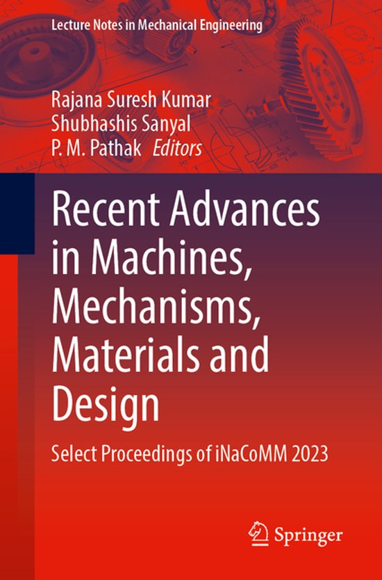 Lecture Notes in Mechanical Engineering- Recent Advances in  ... - cover