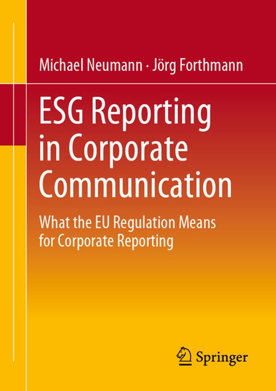 ESG Reporting in Corporate Communication - cover