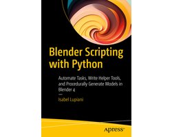 Omslag van Blender Scripting with Python