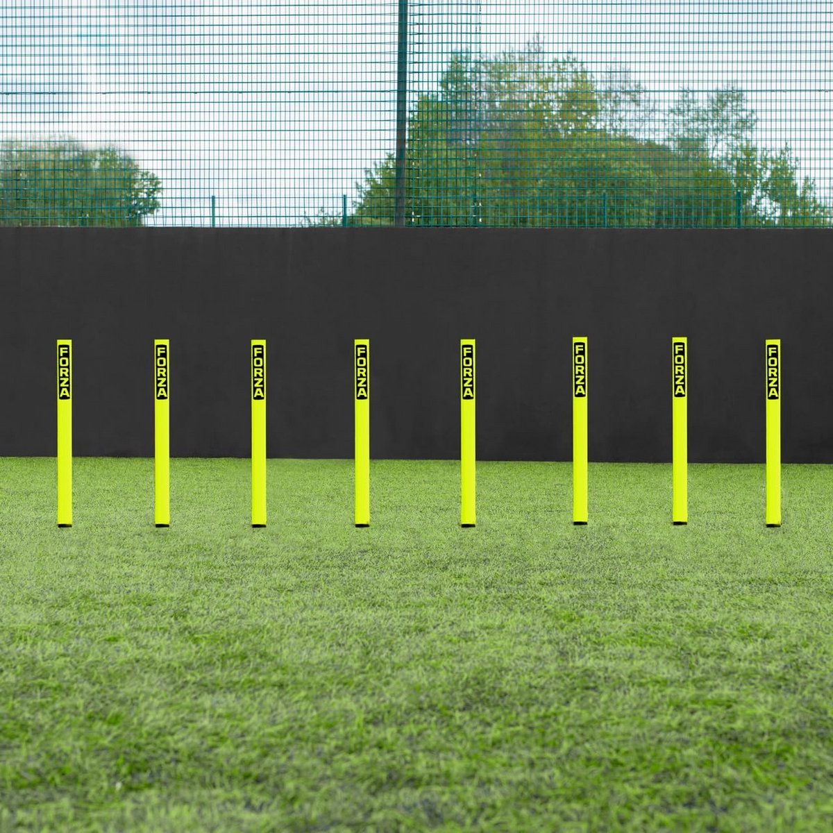 Mini Slalom Polen 1ft in 4 Kleuren - Kies Maat 25mm of 34mm - Onbreekbaar PVC zonder Bases
