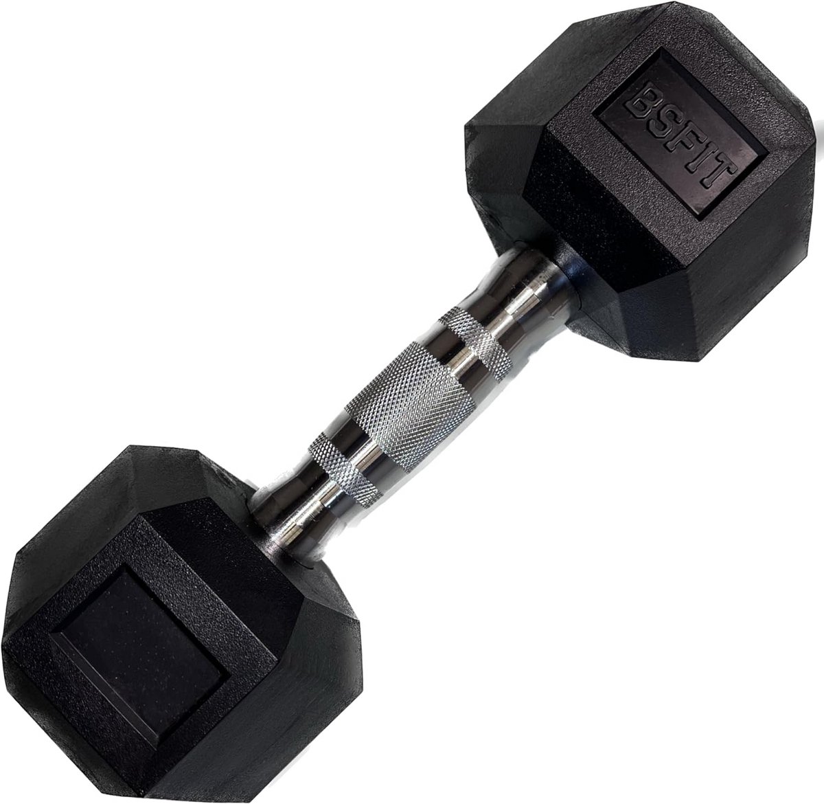 Zeshoekige Halters met Ergonomisch Handvat 2,5 kg tot 15 kg voor Krachttraining